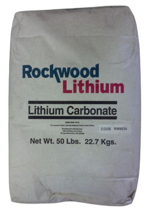 Lithium Carbonate Powder At Rs 800kg Chemicals In Mumbai Id