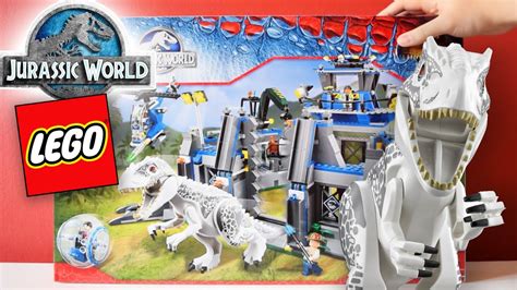 Lego Jurassic World Indominus Rex Breakout Town Green Com