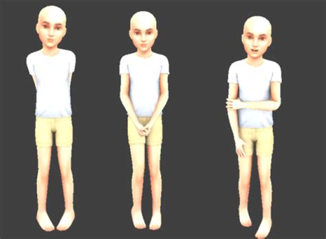 Child Pose Pack Sims4file