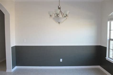 39 attractive two tone walls inspiration that make a big difference. Two tone paint job with chair-rail installed - Yelp