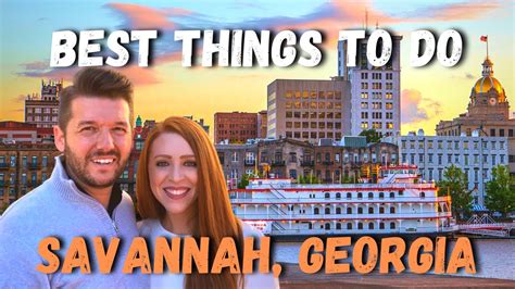 Savannah Georgia Best Things To Do In Savannah Youtube