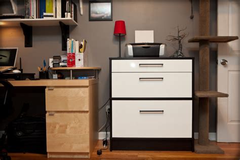 Where on earth do i buy correctly sized hanging folders for 1 x erik file cabinet article no. How to Transform Busy Home Office with Flat File Cabinet ...