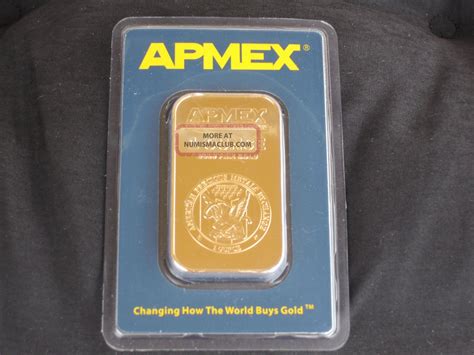 1 Oz Apmex Gold Bar 9999 Fine Packaging