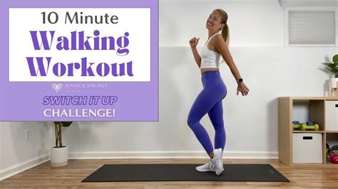 10 Minute Walking Workout Indoor Walking Workout Low Impact YouTube