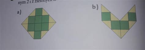 Mozaika na rysunku poniżej wykonana jest z żółtych trójkątów o polu