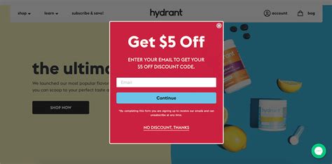 6 Discount Popup Examples To Grow Your Email And Sms Lists