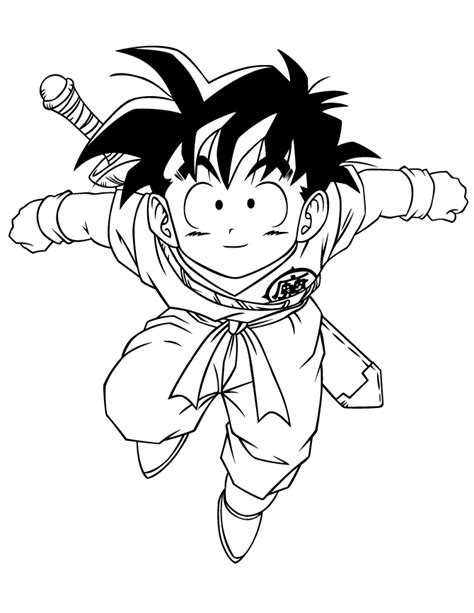 Gohan is goku's son and one of the protagonists of the dragon ball series. Dragon Ball Coloring Pages - Best Coloring Pages For Kids