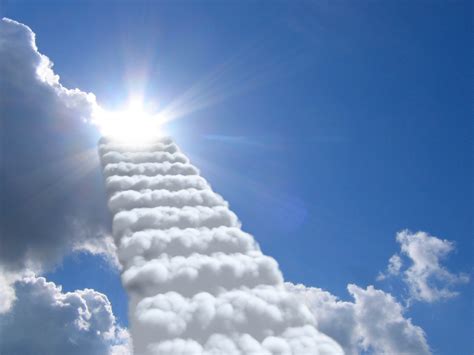 Clouds Stairway To Heaven During Day Time Hd Wallpaper Wallpaper Flare
