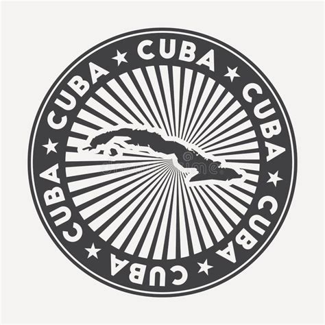 Cuba Round Logo Stock Vector Illustration Of Nationalist 214891475