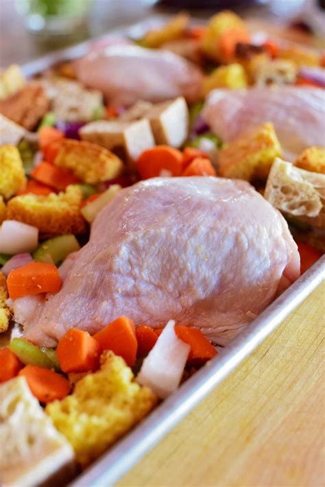 The pioneer woman (2011) > season 24 > special. Chicken and Dressing Sheet Pan Supper | Recipe | Sheet pan ...