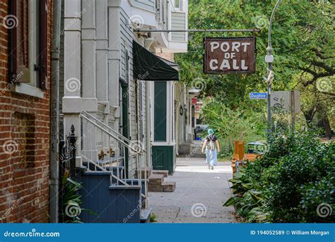 Port Of Call Restaurant On Esplanade Avenue In New Orleans Editorial