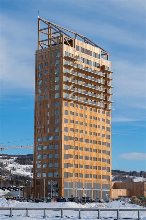 The World's Tallest Timber-Framed Building Finally Opens Its Doors ...