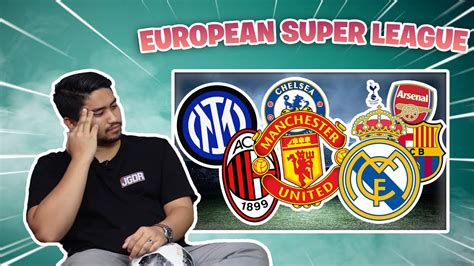 European Super League Bakal Gantikanlawan Uefa Champions League Youtube