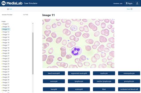 White Blood Cell Differential Simulator Labce