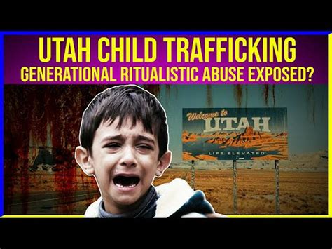 A 20 Year Network Or Ritualistic Child Abuse Exposed In Utah