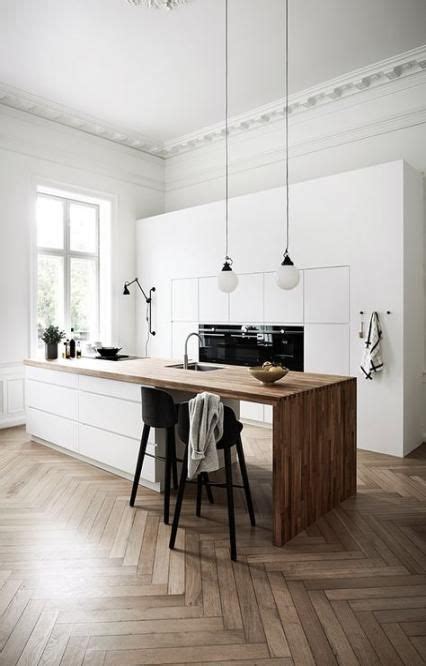 Kitchen Island Scandinavian Herringbone Floors 64 Ideas With Images