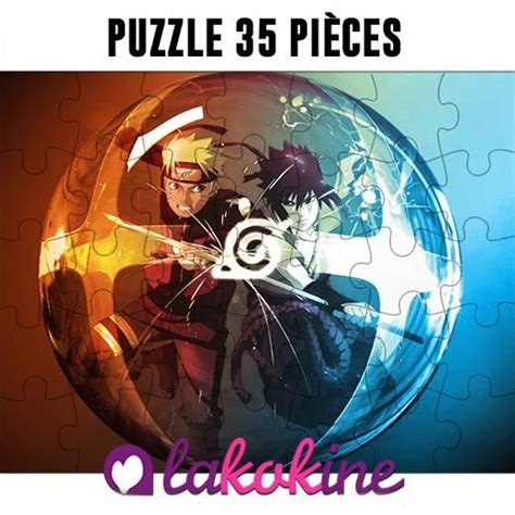 Puzzle 35 Pièces Naruto Force Anime Cdiscount Jeux Jouets