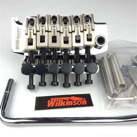 Wilkinson Licensed 6 String Electric Guitar Double Locking Tremolo System Bridge 42mm R2 Nut