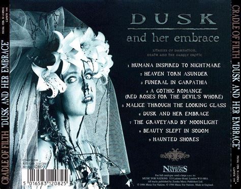Cradle Of Filth Dusk And Her Embrace 1997 La Ruta De Caronte