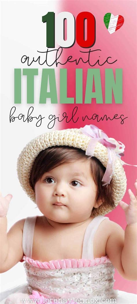 Top Italian Baby Girl Names To Use In