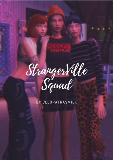 Sims 4 Strangerville Squad Collection The Collection Best Sims Mods