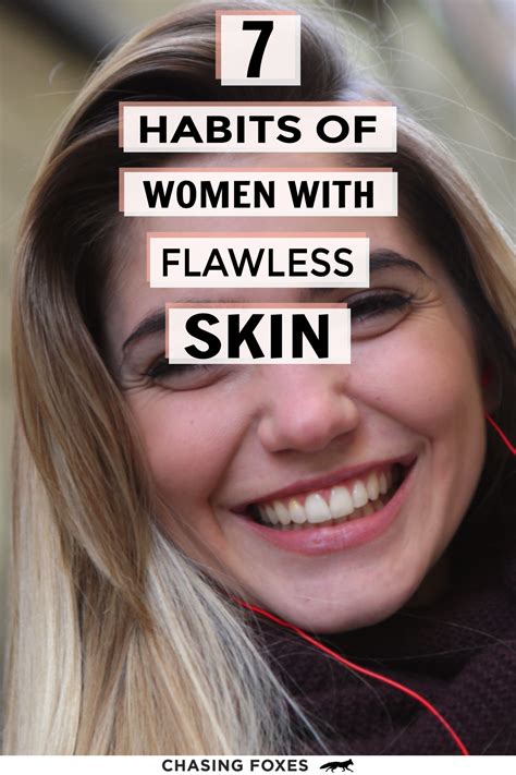 7 Easy Steps To Flawless Skin Flawless Skin Skin Beautiful Skin