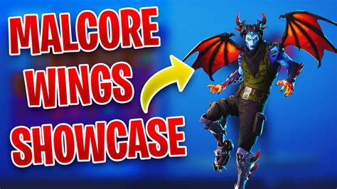 New Malcore Wings Skin Showcase Ice Queen Ice King And More Youtube