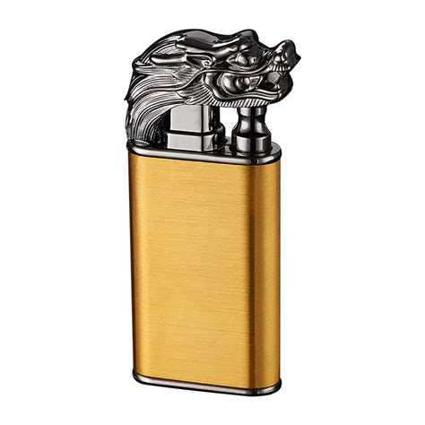 Wovilon Dragon Lighter, Magic Double Flame Lighter Luminous Torch