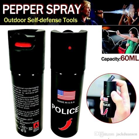Compre La Autodefensa Del Spray De Pimienta De La Policía Sprayself