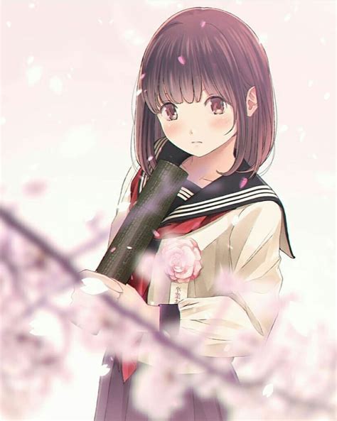 Anime Background Wallpaper Gadis Sekolah Anime Anime Gadis Cantik