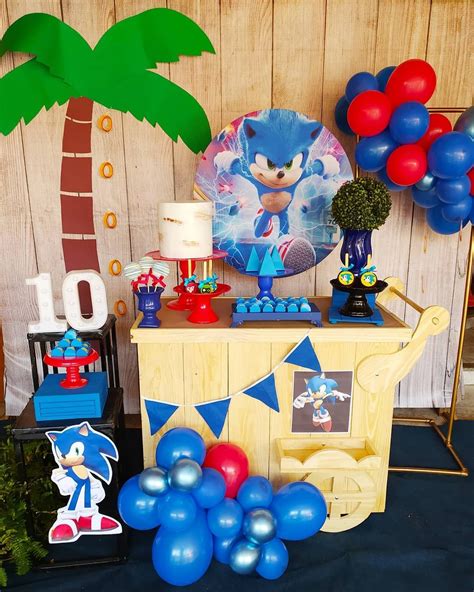 Festa Sonic 50 Decorações Lindíssimas Que Vão Encantar Os Pequenos