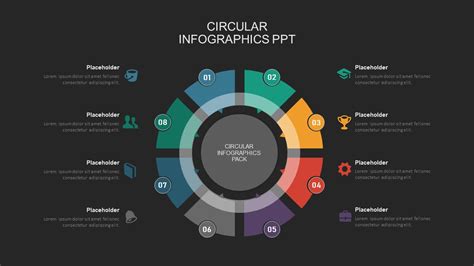 5 Steps Infographic Circular Ppt Slidemodel Riset