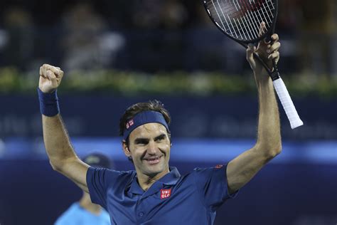 Federer Wins Dubai Final To Join Connors In Century Club