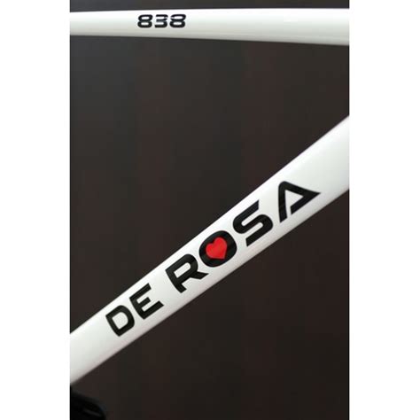 De Rosa デローザ ロードフレーム 838 Disk フレームセット Ysロードオリジナルカラー ホワイト グロッシー 52