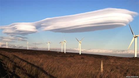 Lenticular Clouds Awan Fenomena Alam Dunia