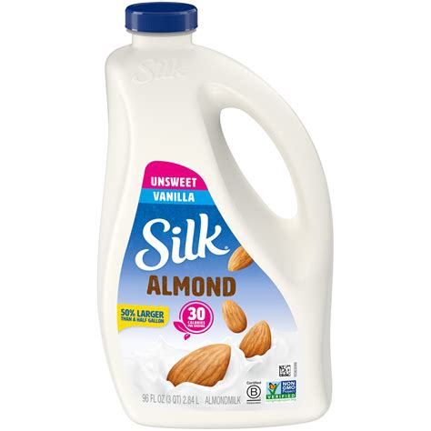 Silk Almond Unsweetened Vanilla Almond Milk Shop Milk At H E B