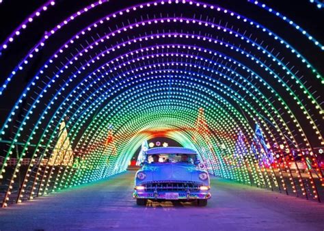 Christmas In Color Is A Drive Through Holiday Light Tour That Has 15
