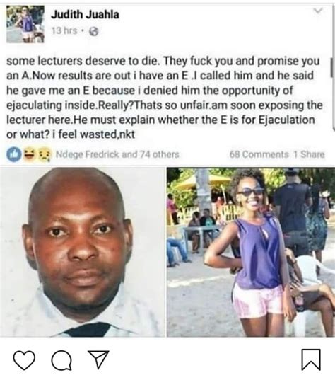 Sex For Grade Lady Exposes Another Lecturer Who Asexually Harassed Her