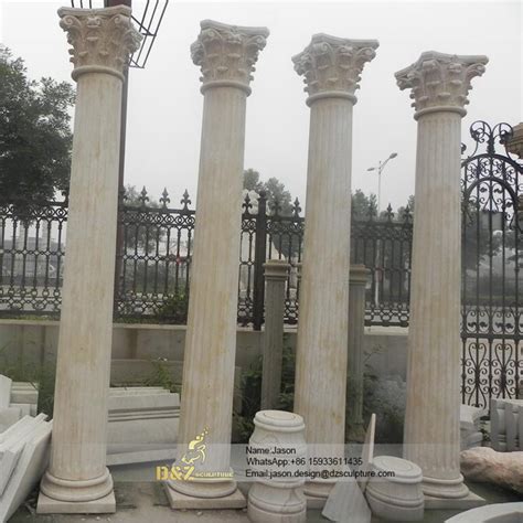 Roman Pillar Column Custom Made Ordinary Stone Pillars