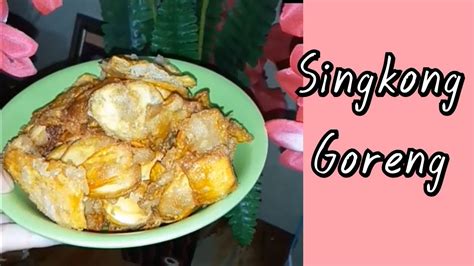 Panggang selama kurang lebih 35 menit hingga ubi melunak dan permukaan bacon menjadi krispi. UBI JALAR GORENG Gurih - YouTube