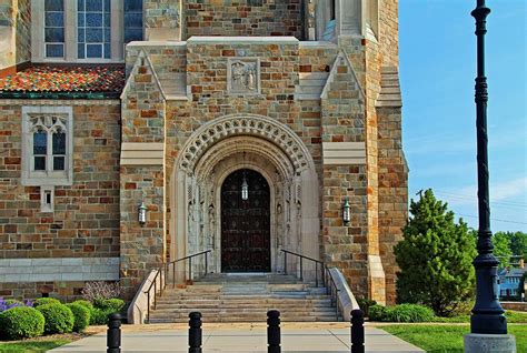 Old West End Our Lady Queen Of The Most Holy Rosary Cathedral Door II Horizontal Photograph By