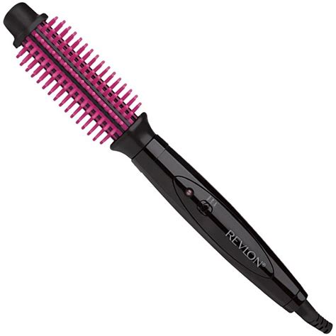 Revlon 1 Heated Silicone Bristle Curl Brush Black Each Instacart