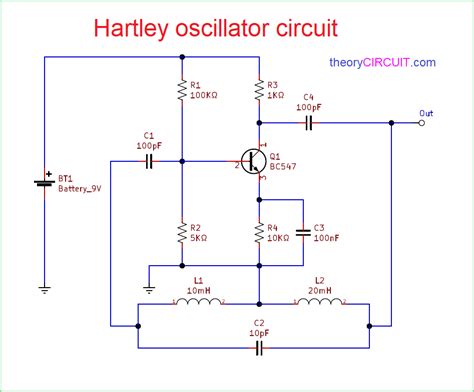 Hartley Oscillator Circuit