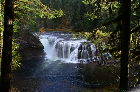 Lower Lewis River Falls ~ Waterfall Wednesday Columbia River Gorge