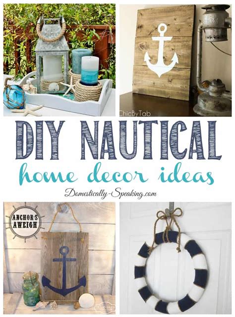 Diy Nautical Home Decor Friday Features Page 3 Of 6 Domestically