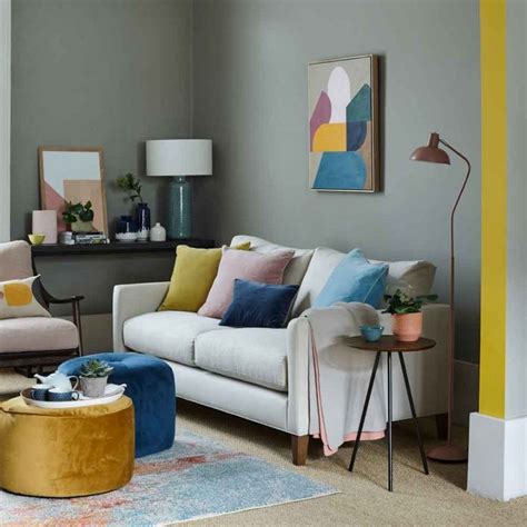 Colours That Go With Grey From Blush Pink To Navy Blue And Ochre