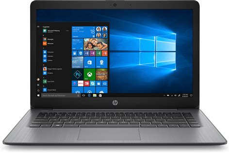 HP Stream 14-cb164wm Black Laptop, 32 GB, 4 GB RAM, 1.1 GHz Intel ...