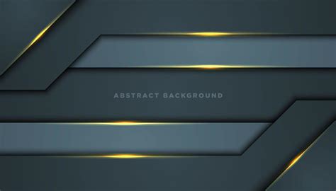 Gray Abstract Background With Wide Corner Layers 833516 Vector Art At