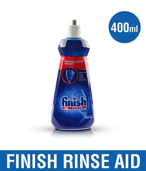 It is to modify the rinse water and the remaining gunk that was washed off. Finish Rinse Aid, Shine & Dry- 400 ml: Buy Finish Rinse ...