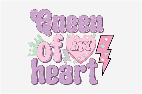 Queen Of My Heart Svg Graphic By Citragraphics · Creative Fabrica